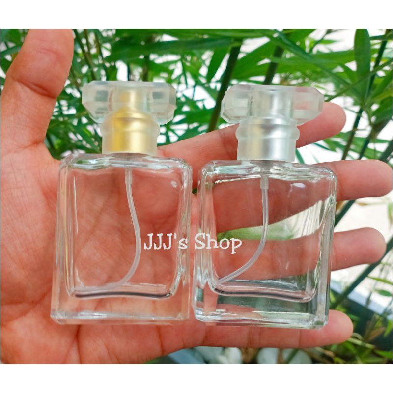 30ml Elegant Empty Perfume Bottle (chanel bottle) with Gold or Silver