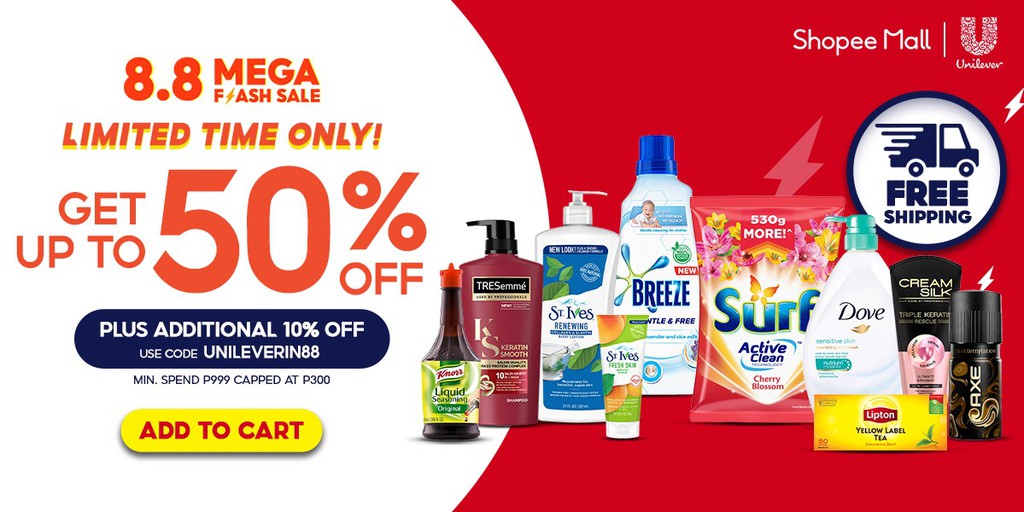 Unilever Home Care, Online Shop Shopee Philippines