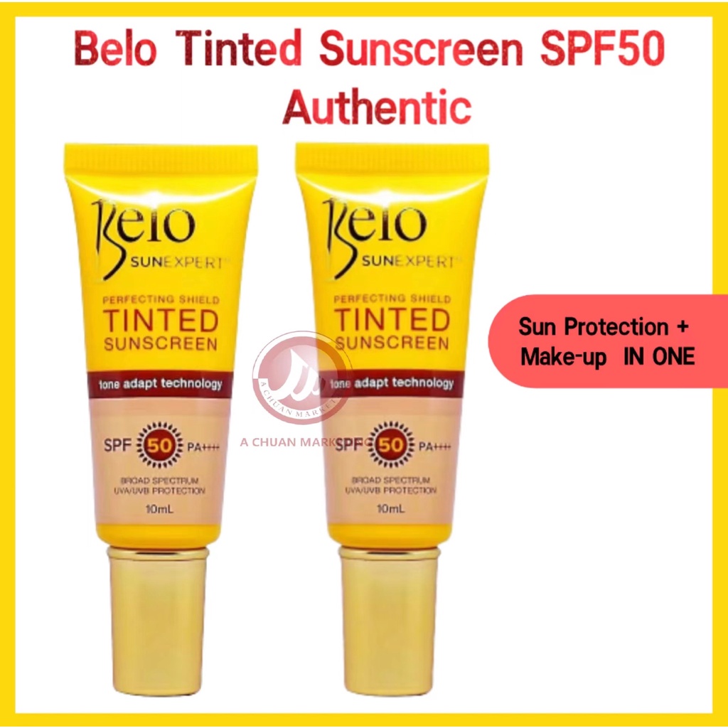 Belo SunExpert Tinted Sunscreen SPF50 PA++++ 10mL Sunscreen Sunblock meet youReady stock