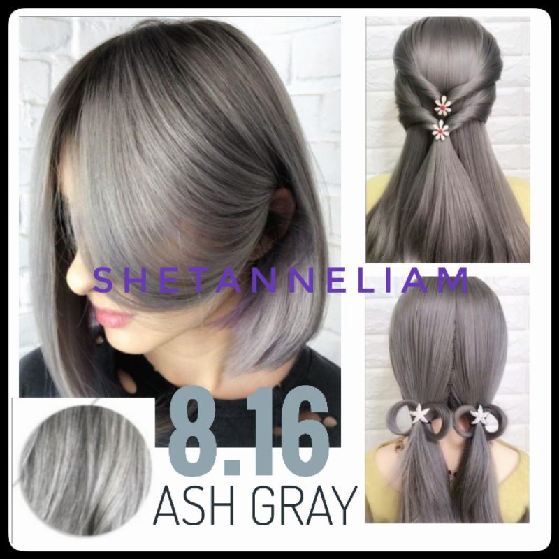 Bremod Hair Color ( Ash Gray) Shopee Philippines