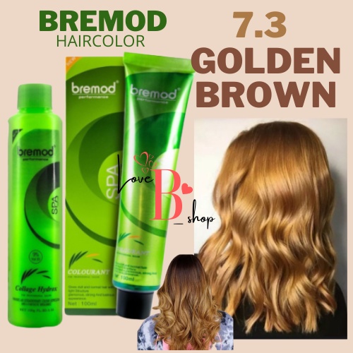 7.3 BREMOD GOLDEN BROWN HAIR COLOR WITH OXIDIZING Shopee Philippines