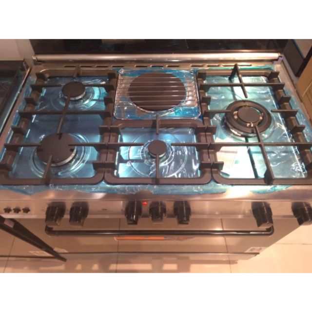 white westinghouse gas range 90cm x 60cm stainless cast iron Shopee
