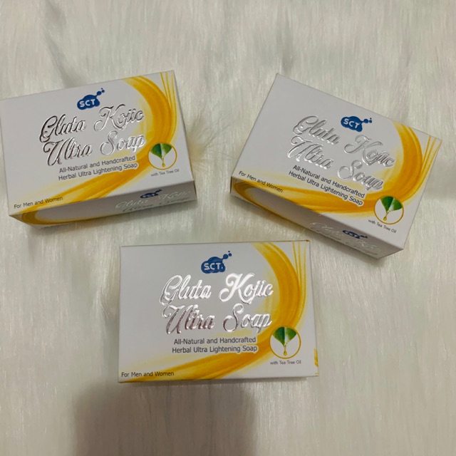 SCT Gluta Kojic Soap Shopee Philippines