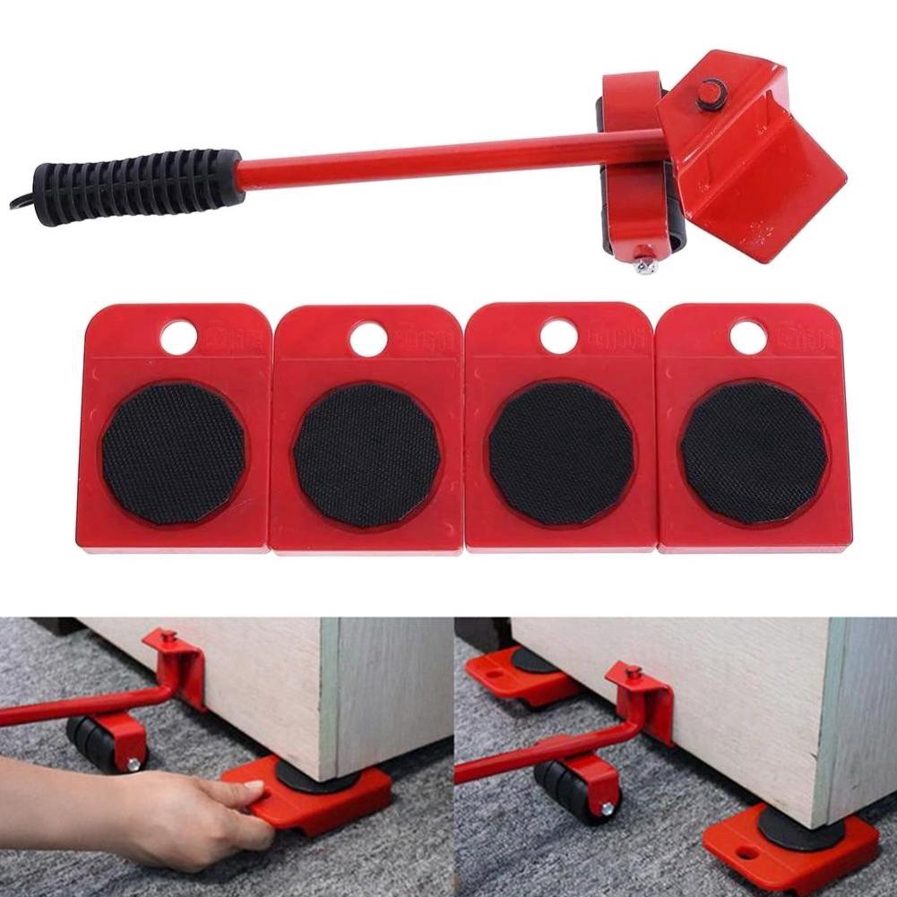 Heavy Duty Furniture Lifter Hand Tool Set Transport Corner Wheeled