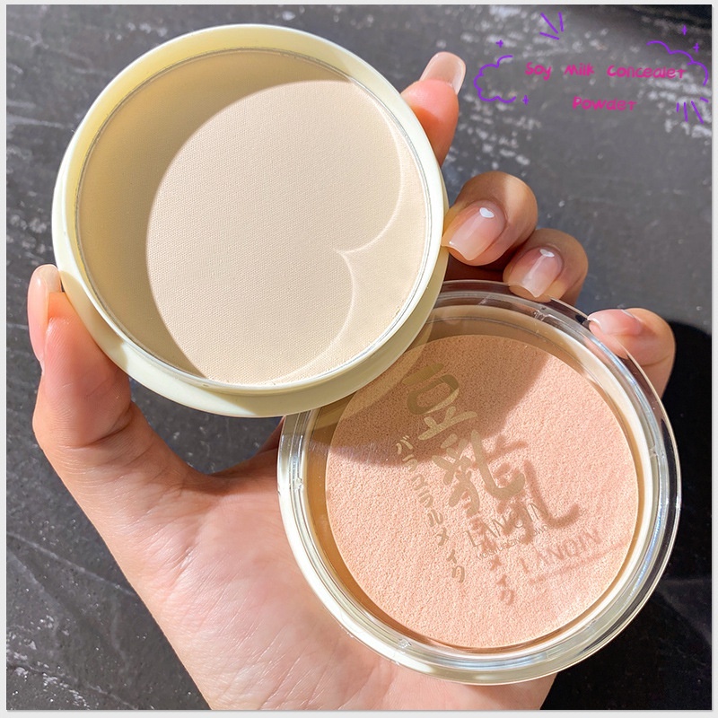 LANQIN Japanese Concealer, Loose Powder, Soymilk Powder for Setting