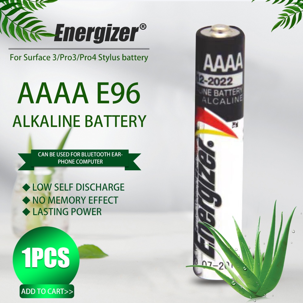 New Energizer 1.5V AAAA Alkaline Battery LR61 AM6 Primary Dry Bateria