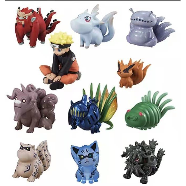 FIGURE SET 11IN1 NARUTO TAILED BEAST Shopee Philippines
