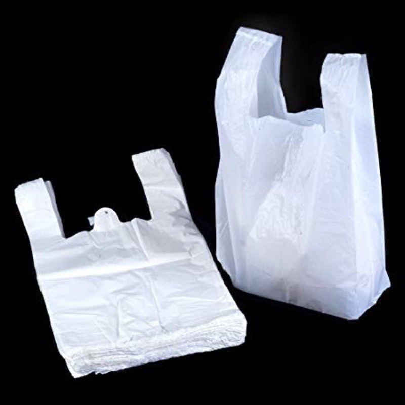 COD Biodegradable Liberty SANDO Bags White (100pcs/pack) Shopee