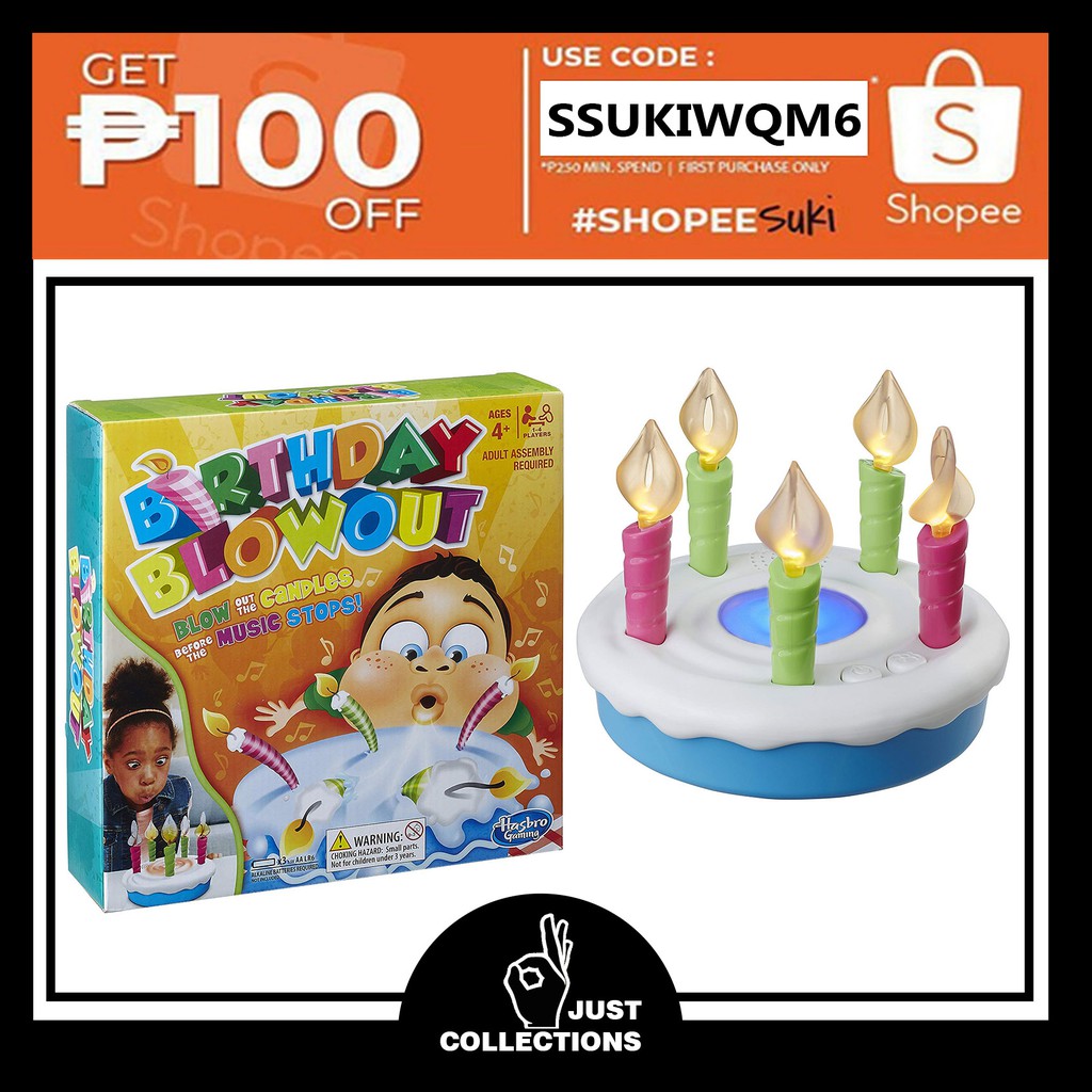 BIRTHDAY BLOWOUT GAME FUN INTERACTIVE GAME FOR KIDS & FAMILY Shopee