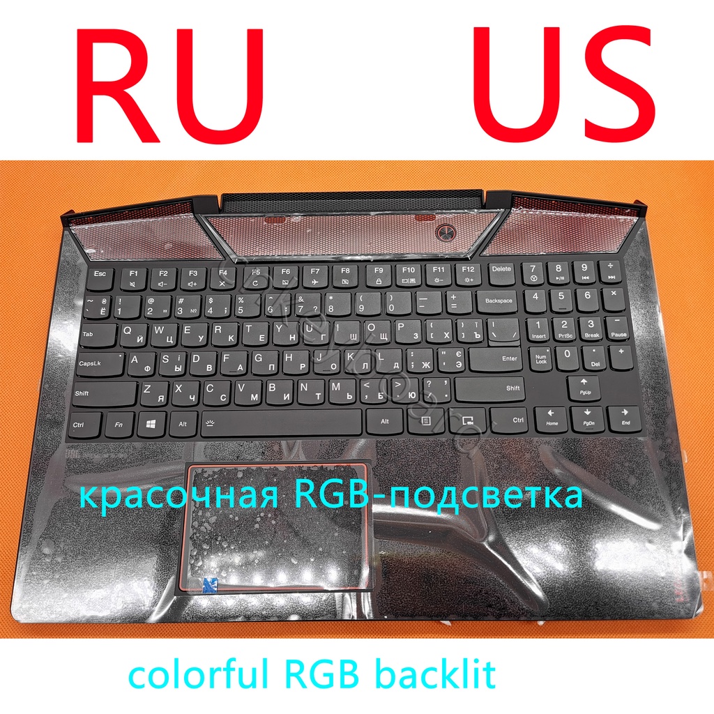 Brand New Topcase RU US Keyboard for Lenovo Legion Y72015IKB