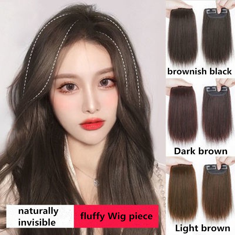 onepiece Wig patch fake hair naturally invisible patch simulation hair fluffer hair increase