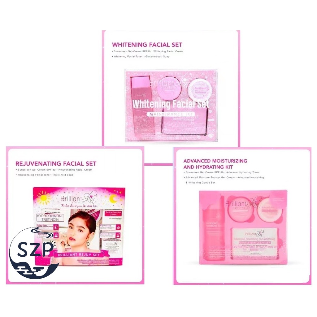 Brilliant Skin Essentials Facial Skin Care Sets (Hydrating, Whitening