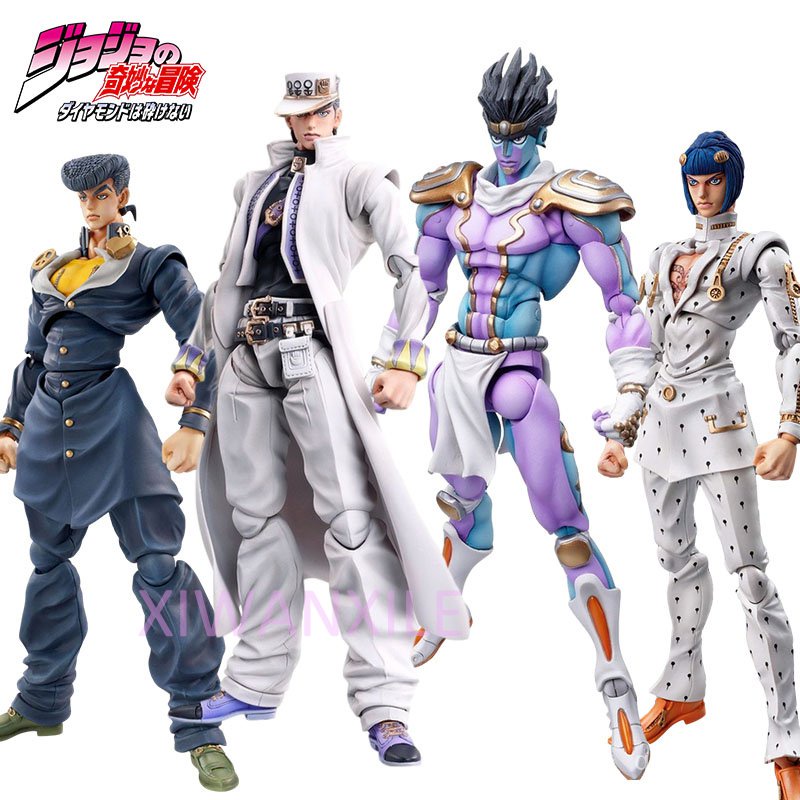 17cm JoJo Bizarre Adventure Anime Figure 27 Jotaro Kujo Action Figure