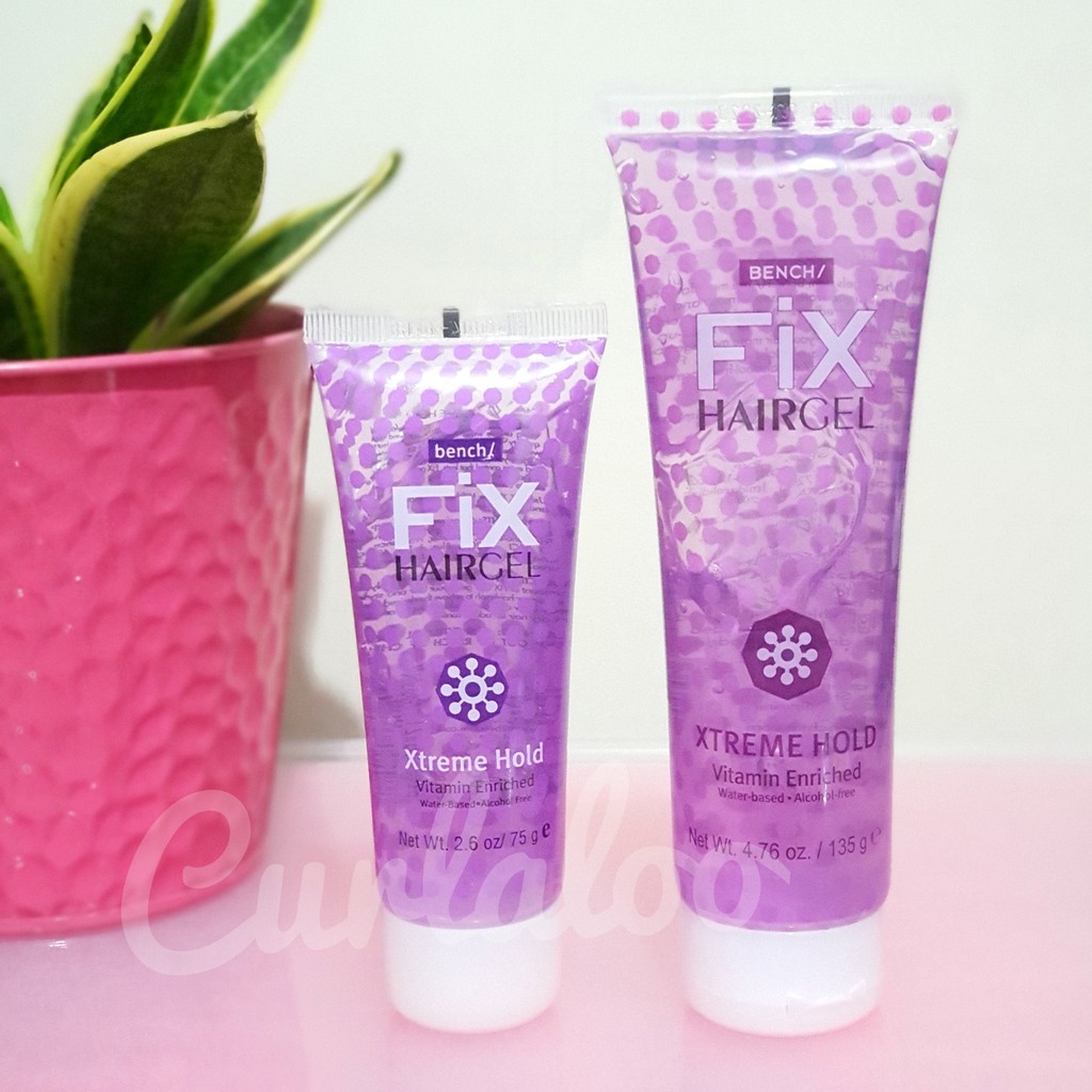 Curlaloo CGM Bench Fix Hair Gel Extreme Hold (Purple) 75g / 135g