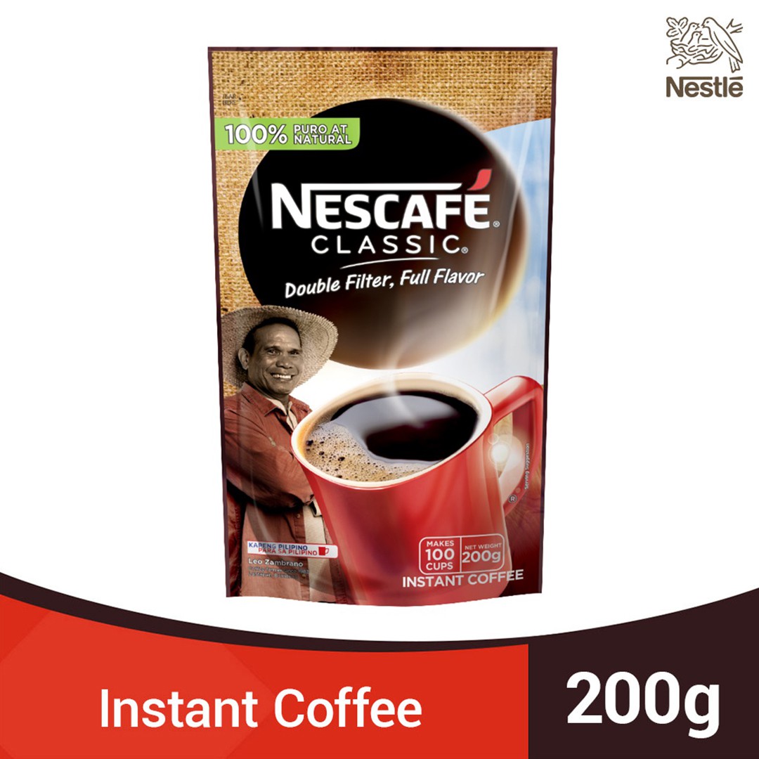NESCAFE Classic Instant Coffee 200g Shopee Philippines