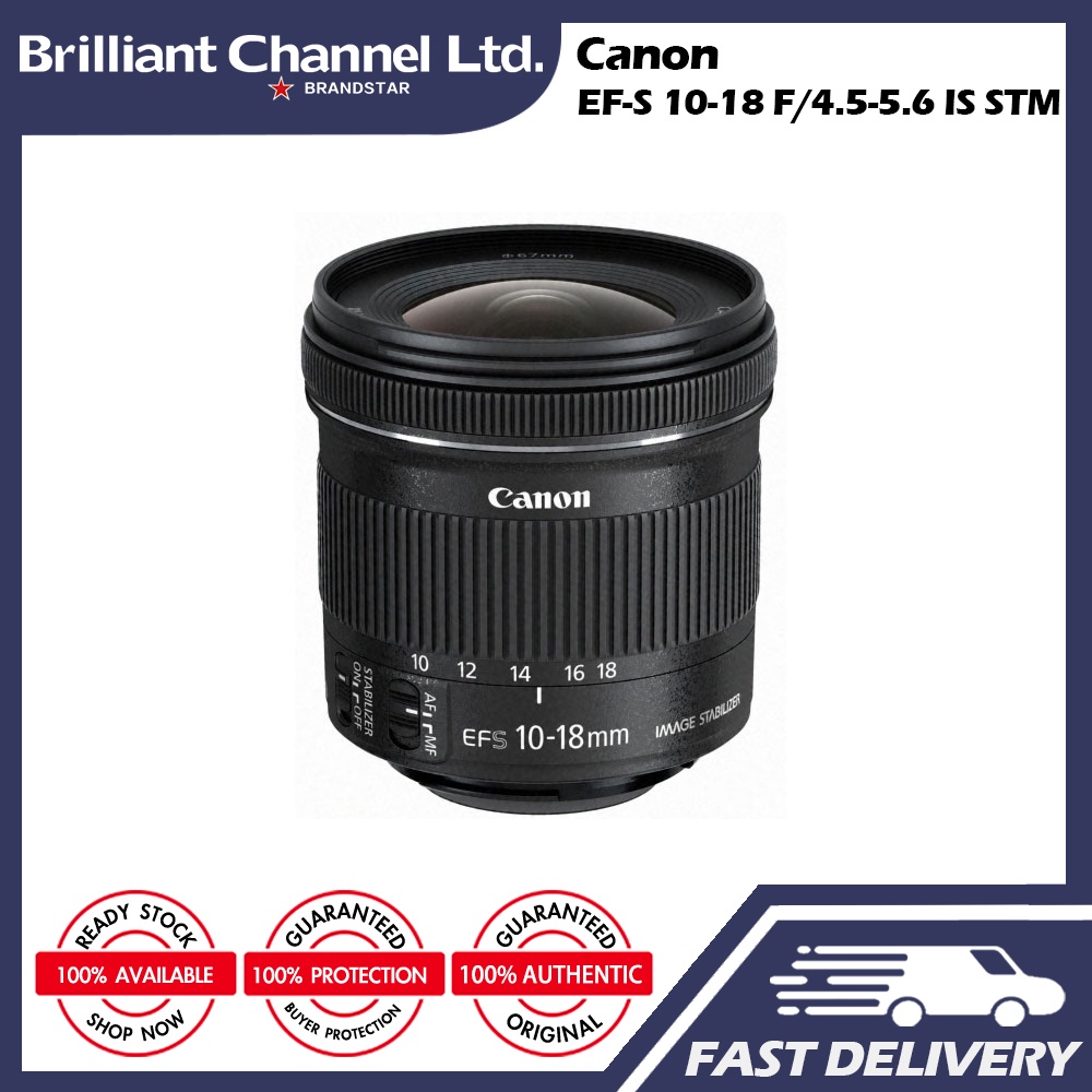 Canon EFS 1018mm f/4.55.6 IS STM DSLR Camera Le00 Shopee Philippines