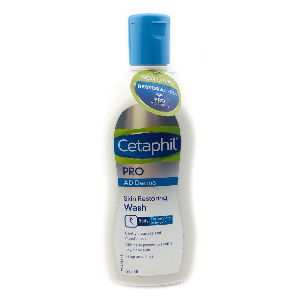 CETAPHIL PRO AD Derma Skin Restoring Wash for Eczema Skin Shopee