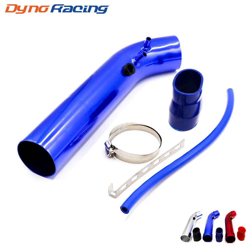 Universal 3" 76mm Aluminum car Long Air Intake Pipe Kit / 3 Inch Racing