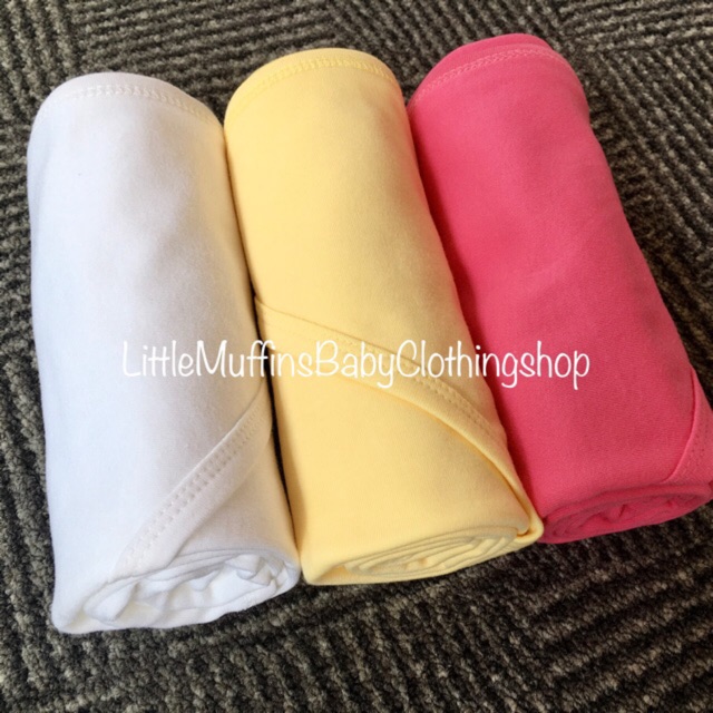 Cotton/Terry Cloth Newborn Receiving Blankets/Towels (Baby Wrap/Swaddle