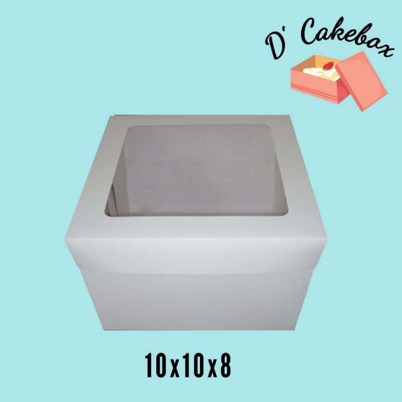 Tall Cake Boxes 10x10x8 inches (10pcs) Shopee Philippines
