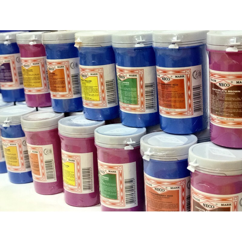 NECO Food Color Powder 125g Shopee Philippines