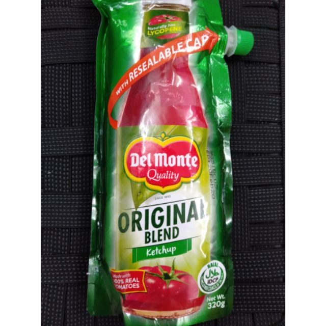 Del Monte Original Blend Tomato Ketchup 320g (pouch) Shopee Philippines