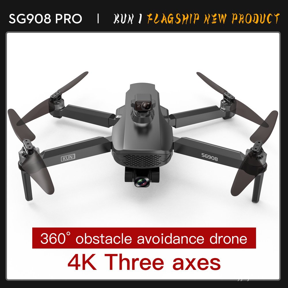 PreferredSG908 Pro Drone 3Axis Gimbal 4K Camera 5G Wifi GPS FPV