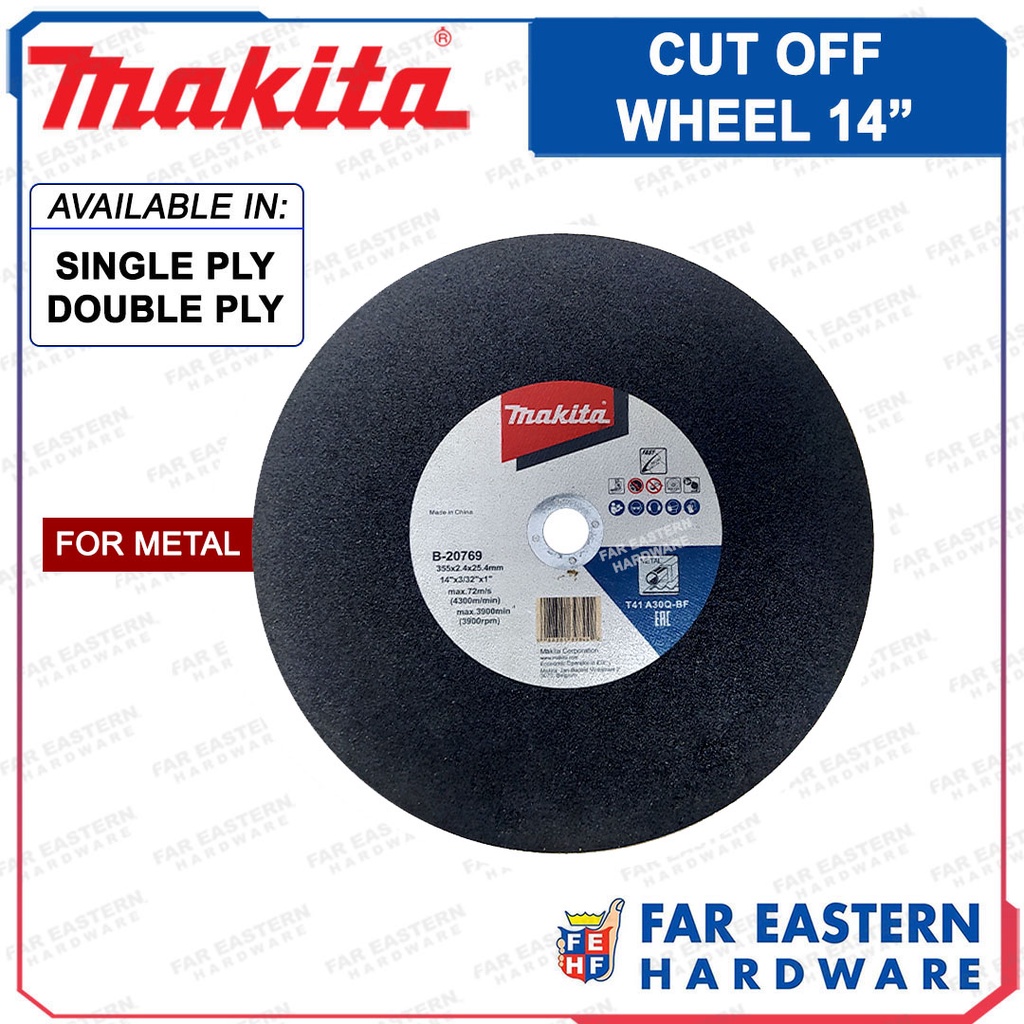 MAKITA Cut Off Wheel Cutting Disc for Metal 14" MKAC Shopee Philippines