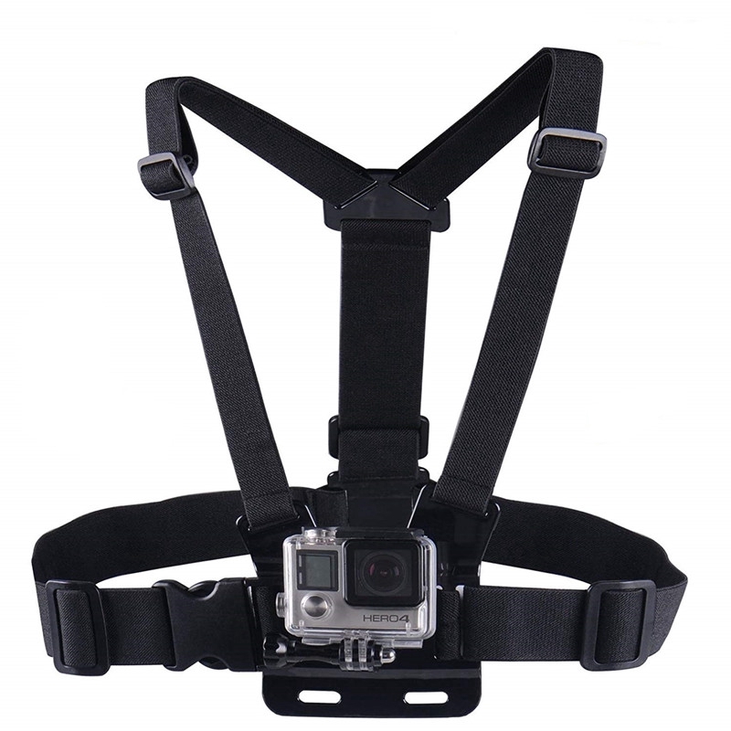 Chest strap Mount kit For Go Pro Hero 7 6 5 Fully Adjustable Chest