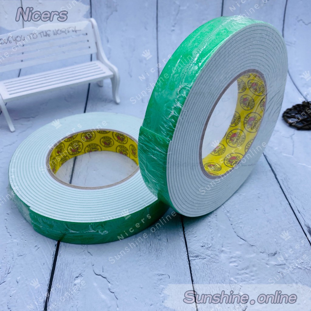 24mmX5m 18mmX5m CROCO BIG ROLL Foam Tape Double Sided Tape Crocodile