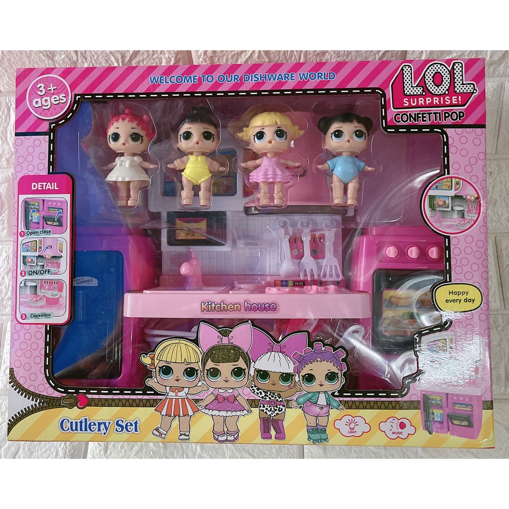 LOL Surprise 3in1 Mini Shops Playset With Exclusive Collectible Doll