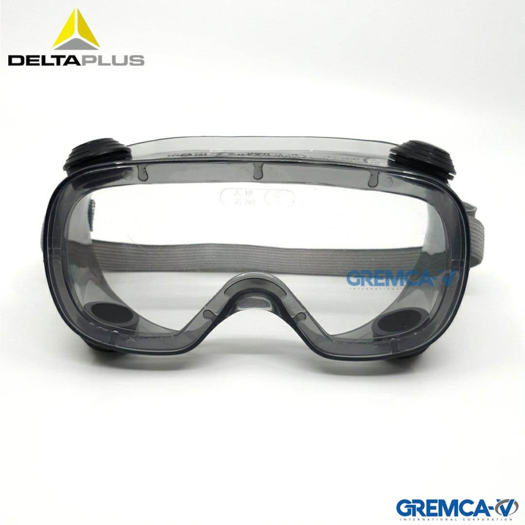 DELTAPLUS RUIZ PPE Clear Safety Goggles Indirect Ventilation Eye