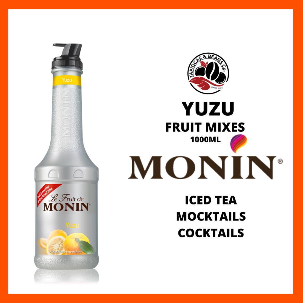 MONIN FRUIT MIX_YUZU 1L Shopee Philippines