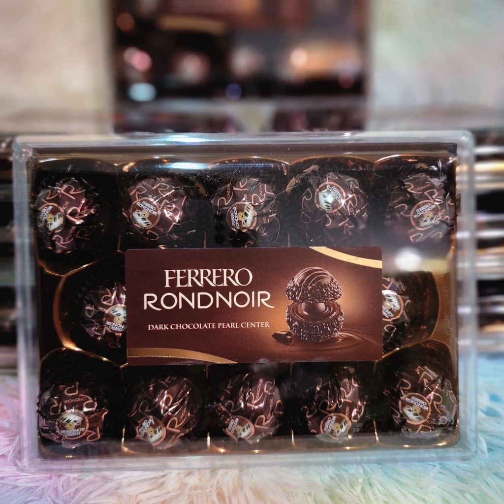 Ferrero Rondnoir (Dark Chocolate) 14pcs Shopee Philippines