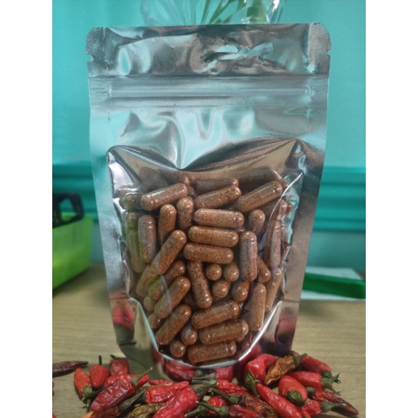 Cayenne Capsule 500mg (100 pcs per pack).Hot and very effective