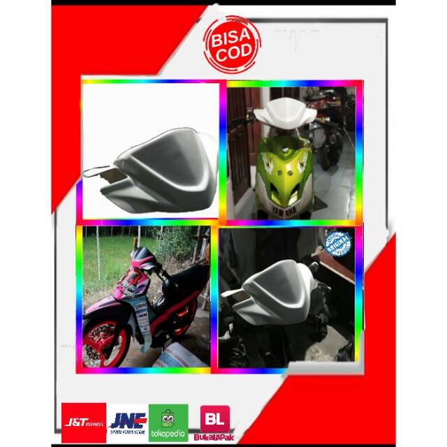 Yamaha Batok Buta Nouvo Nuvo Z 125 Shell Racing Road Race | Shopee Philippines