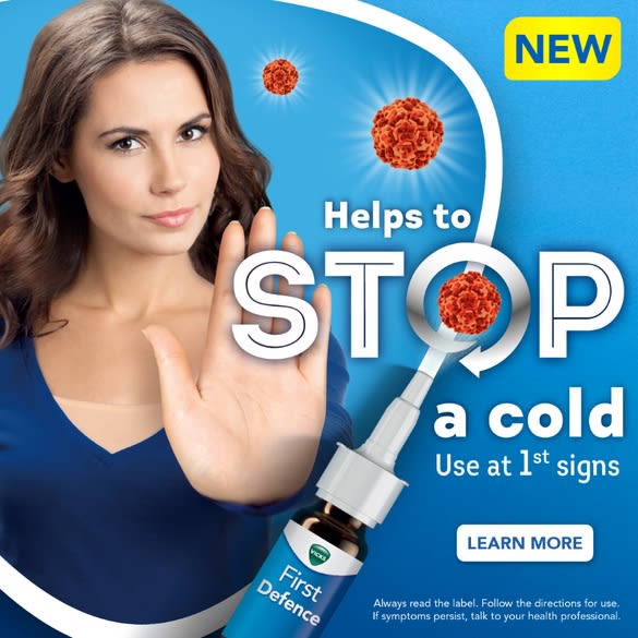 VICKS First Defence NASAL Spray like Betadine NASAL Spray Cold Defense