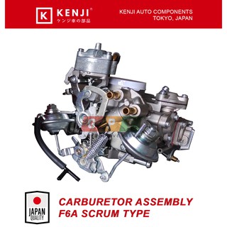 KENJI Carburetor Assembly (use for Suzuki F6A Scrum Multicab 12 Valves