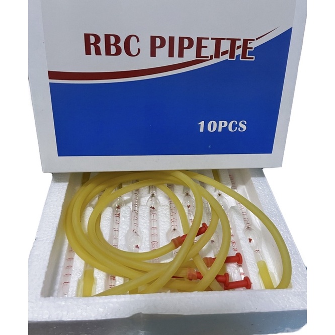 RBC and WBC PIPETTE for laboratory per box Shopee Philippines