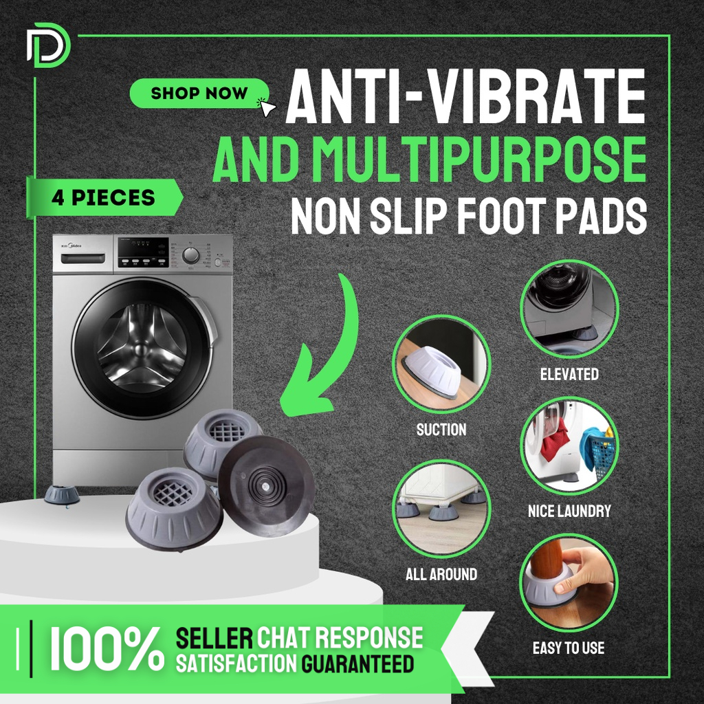 Washing Machine Foot Pads with Anti Vibration and Anti Slip Design