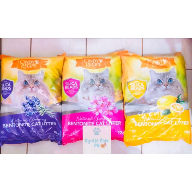 Cindys Recipe CAT SAND, CAT LITTER 10L Shopee Philippines