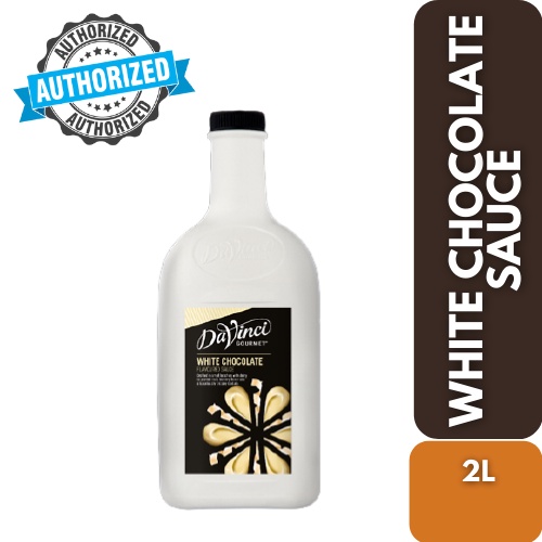 DAVINCI WHITE CHOCOLATE SAUCE 2L Shopee Philippines