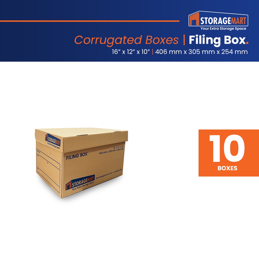 StorageMart Filing Box 16x12x10 (10pcs) Shopee Philippines