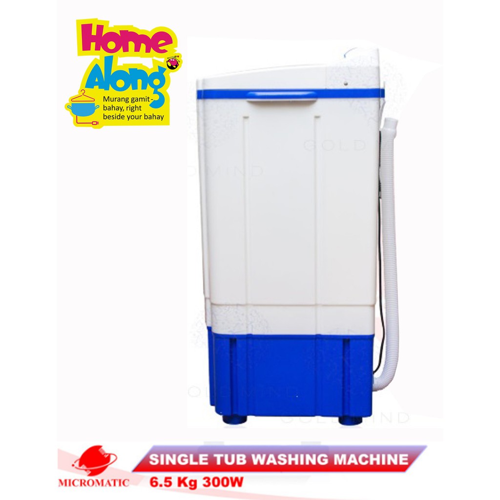 Micromatic Single Tub Washing Machine 6.5kg MWM650 Shopee Philippines