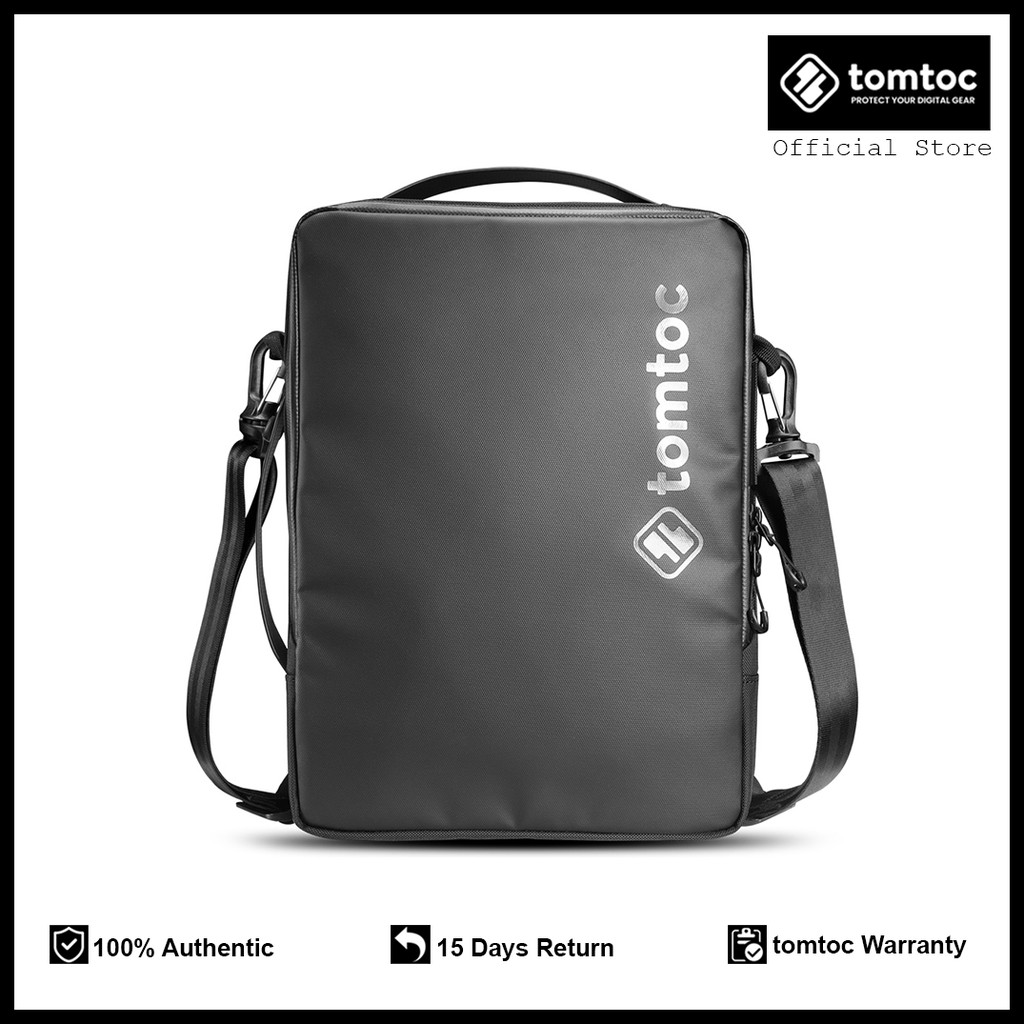 tomtoc Urban Crossbody Laptop Shoulder Bag H14 iPad Pro 12.9 inch