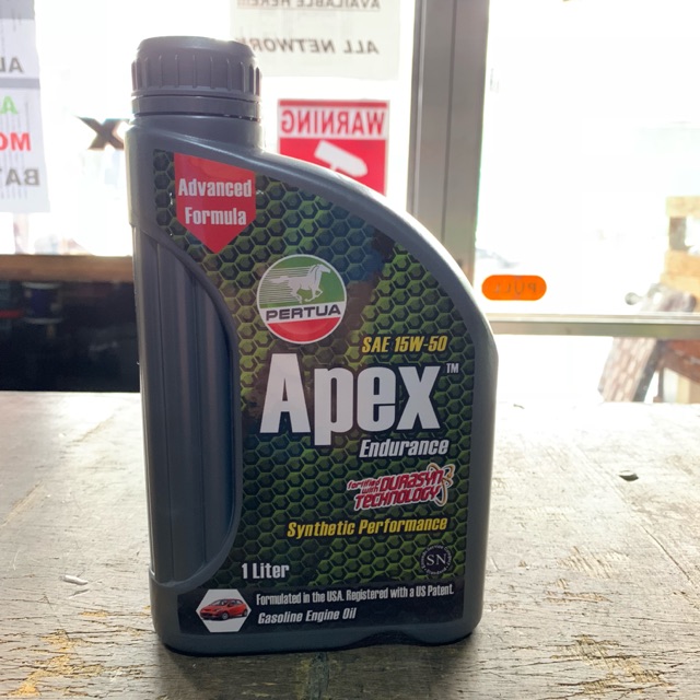 Pertua Apex Synthetic Oil 15w50 Gasoline Shopee Philippines