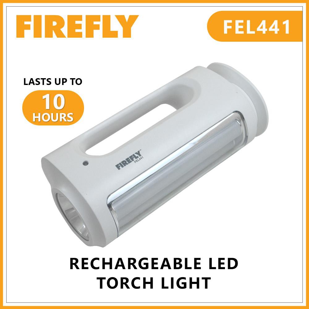 FIREFLY FEL441 Handheld Emergency Rechargeable LED Torch Light Shopee