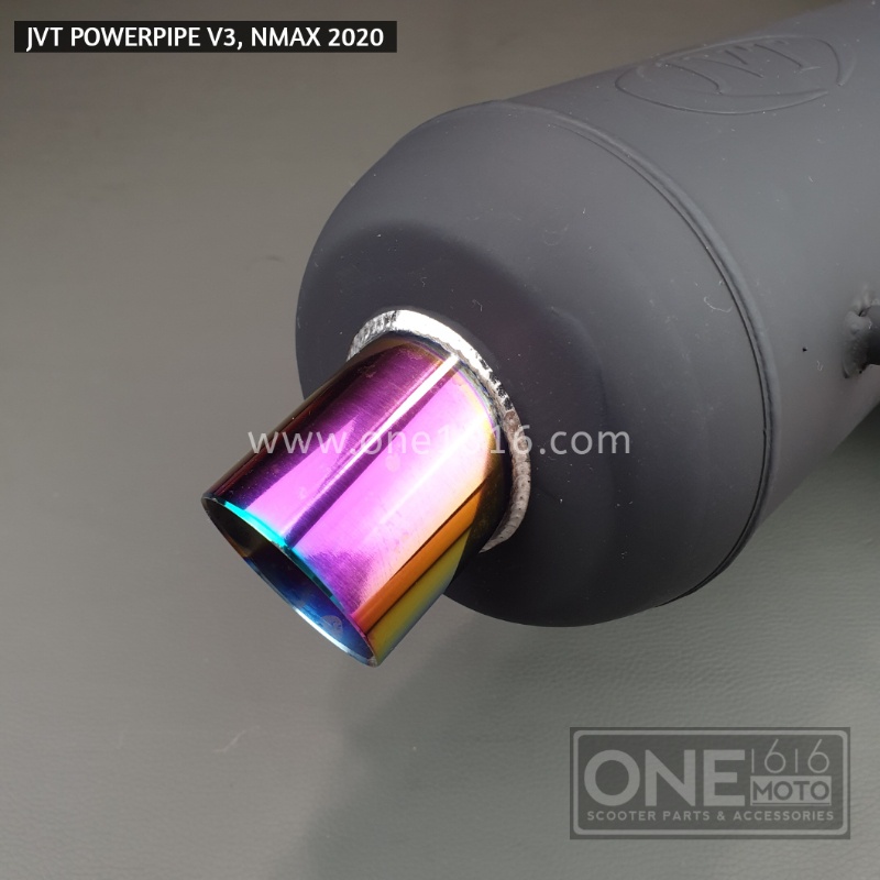 JVT POWERPIPE V3 EXHAUST SYSTEM WITH BUNG AND SILENCER ADJUSTER FOR