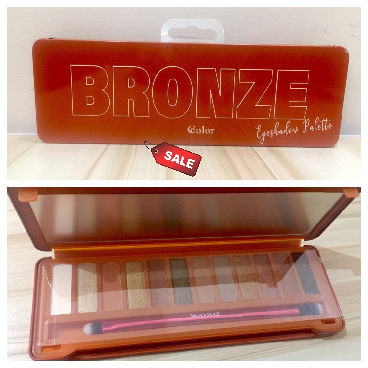 Bronze Eyeshadow Palette by Ccolor Shopee Philippines