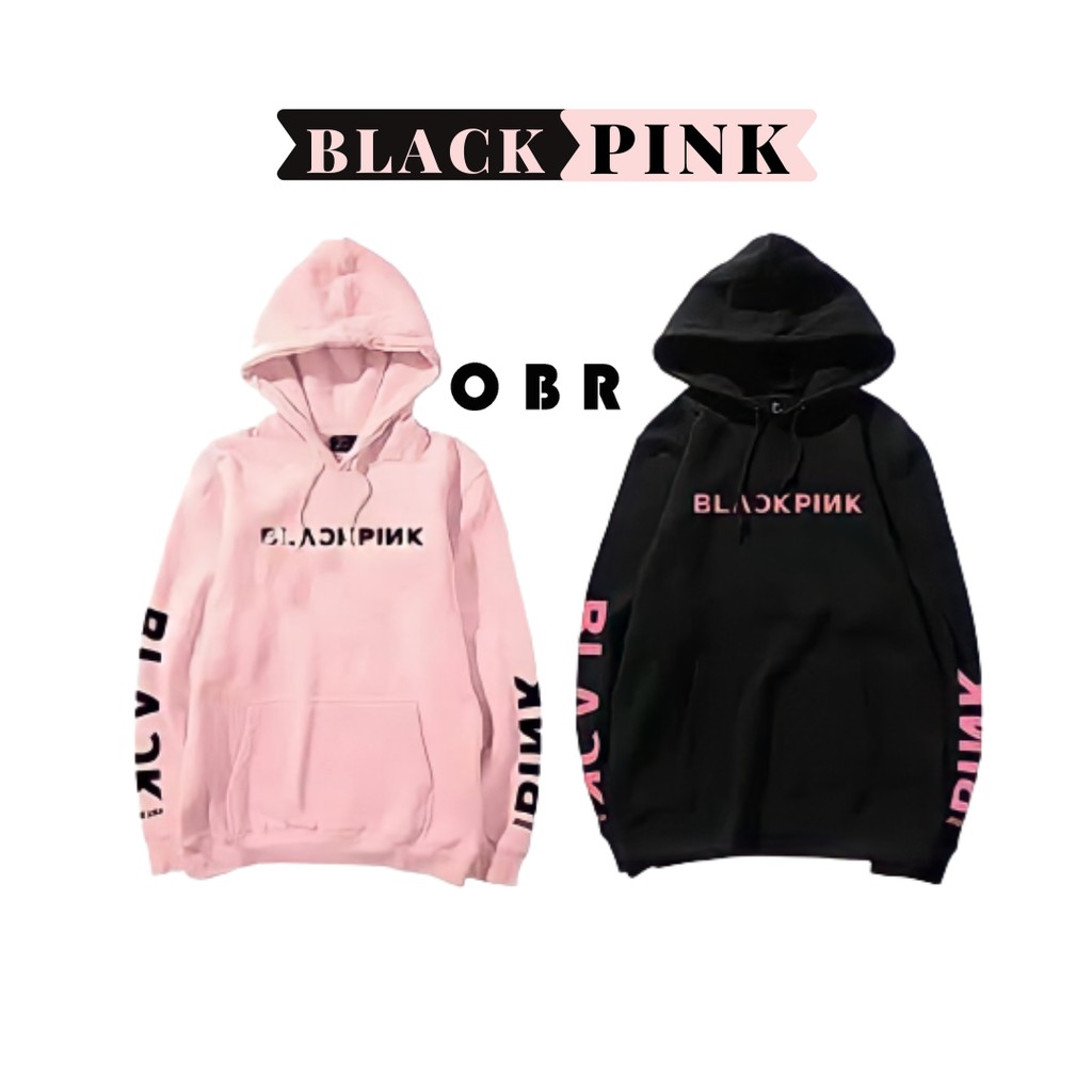 JACKET hoodie Unisex (BLACK PINK) Shopee Philippines